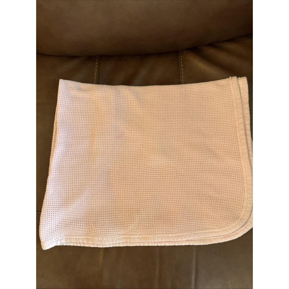 Vintage Baby Morgan Thermal Waffle Weave Size‎ 32 X 24 Flaw